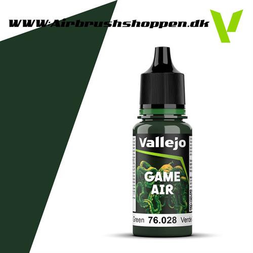 76.028 - Dark Green 18 ml - Game Air, Vallejo 